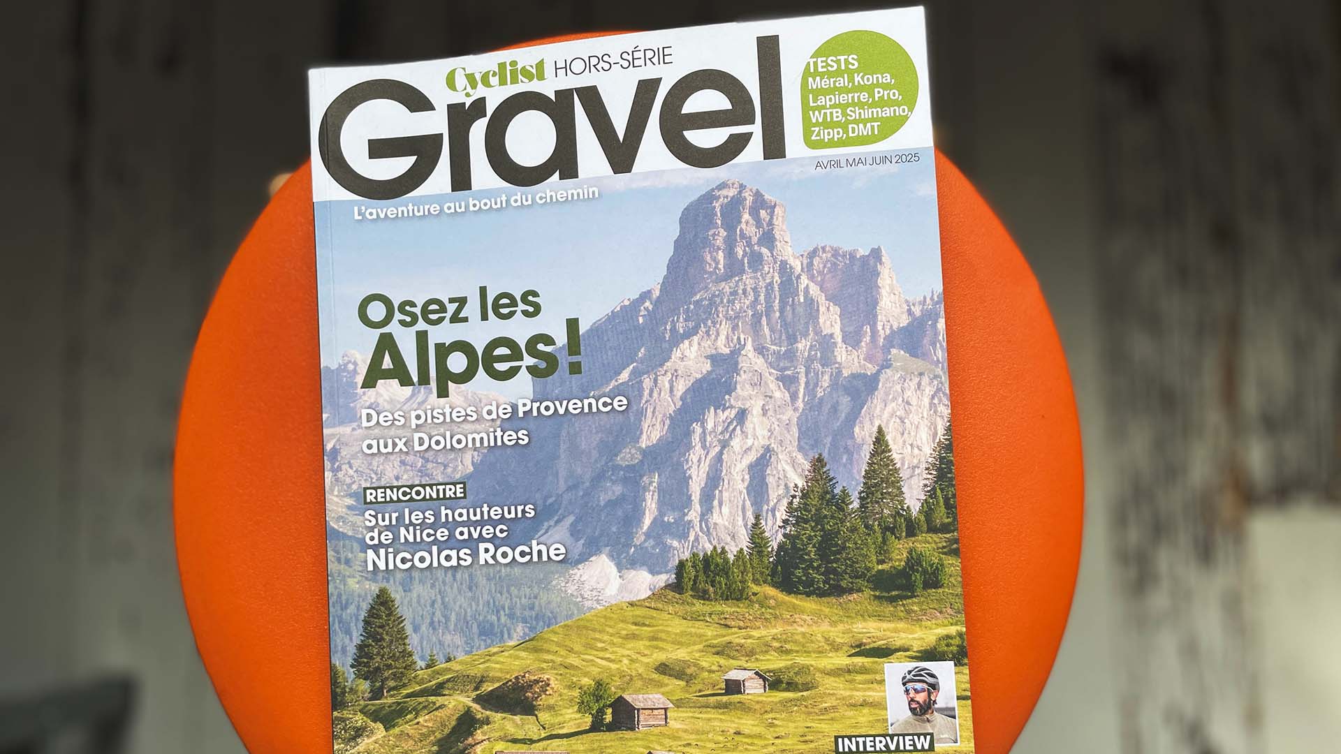 Sacoche banane dans le magazine Gravel