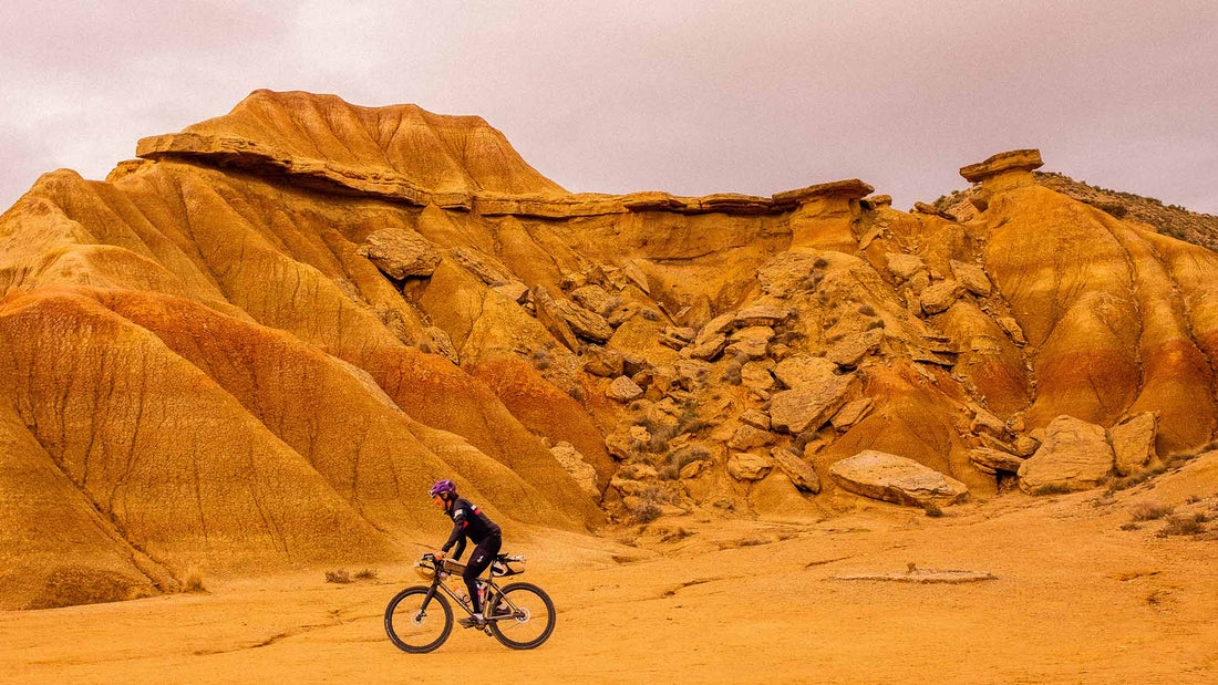 Nous sommes partis rouler sur la Desertus Bikus