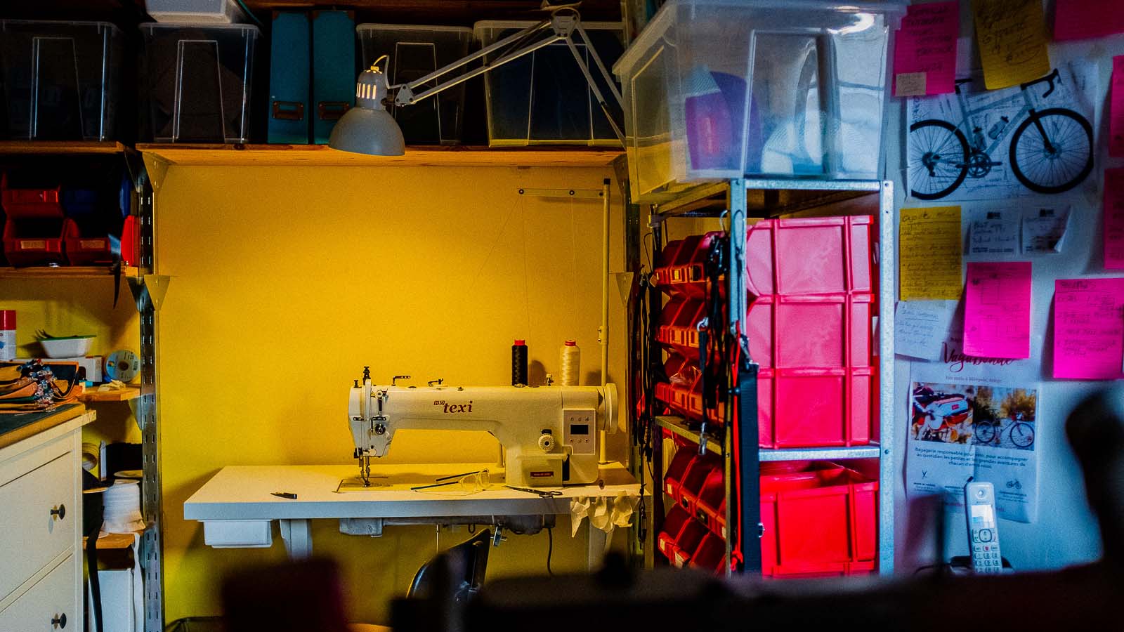 La vie à l'atelier