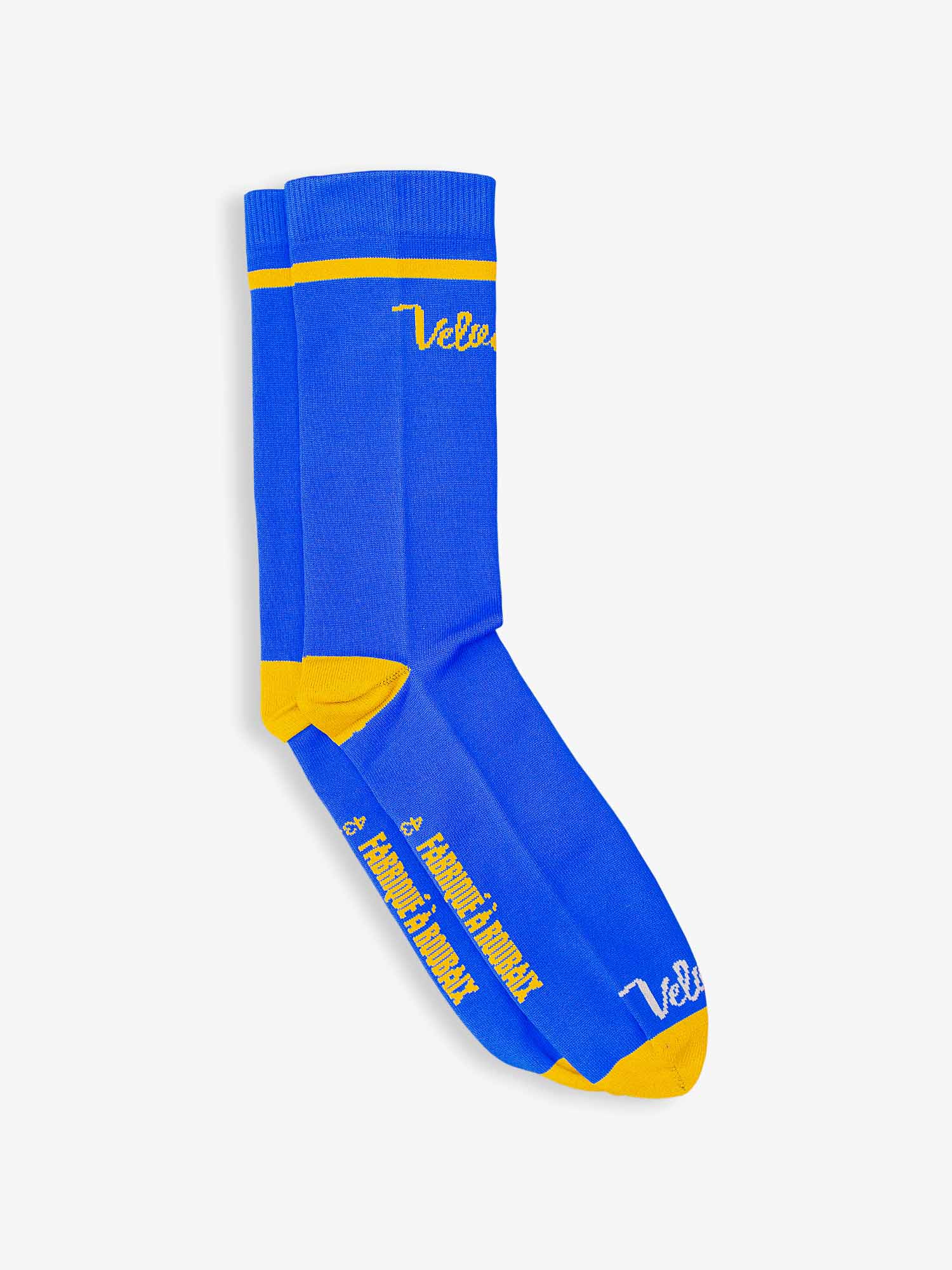 Chaussettes Explore Bleu / Jaune, 43-46