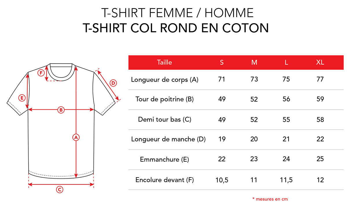 T-shirt Horizon (Coton) - Atelier Velocidade