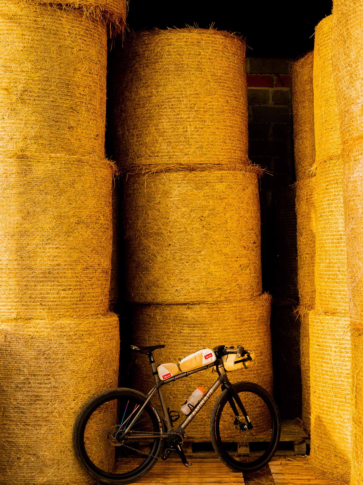Sacoche bikepacking top tube