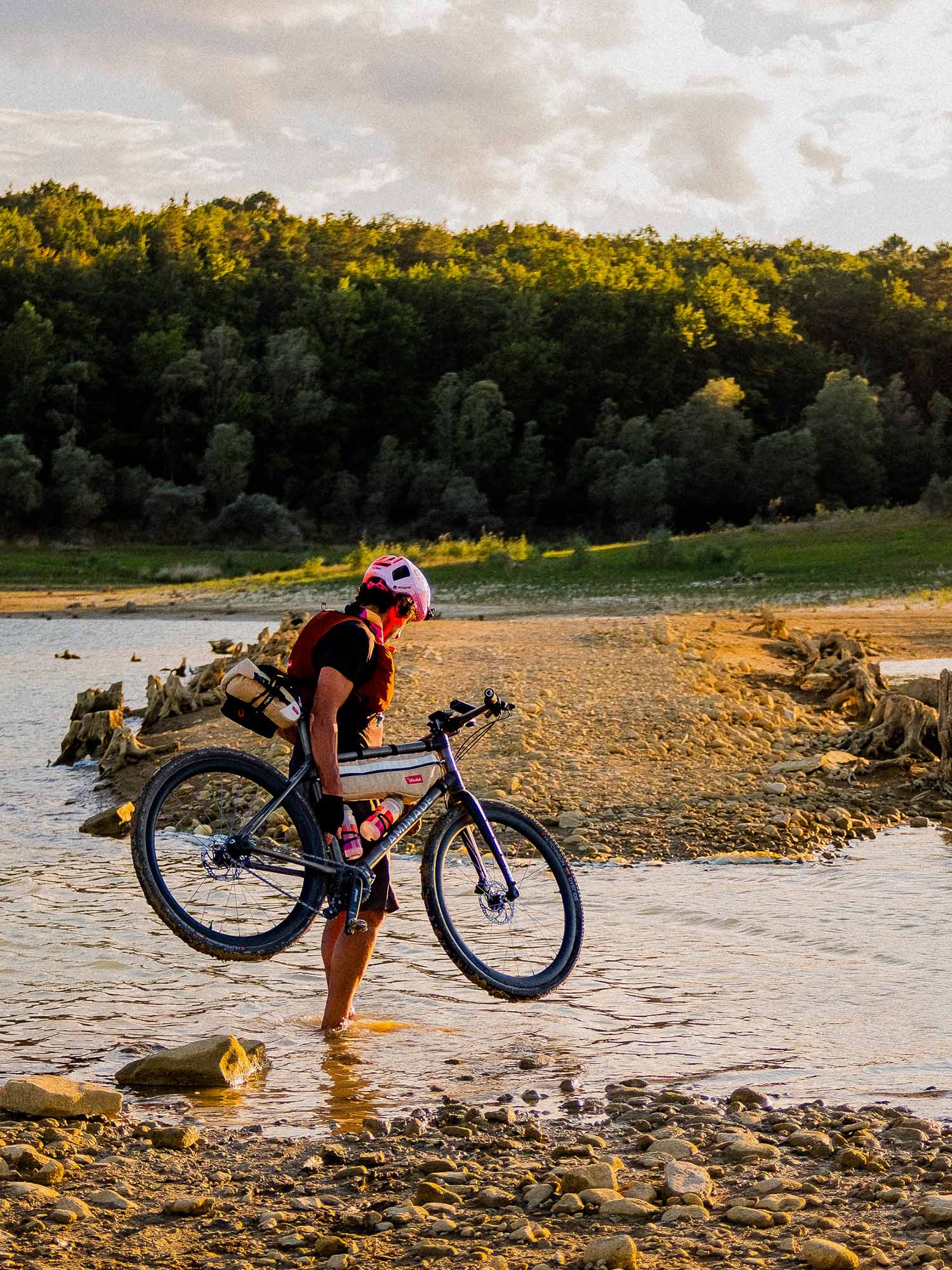 Sacoche de cadre bikepacking