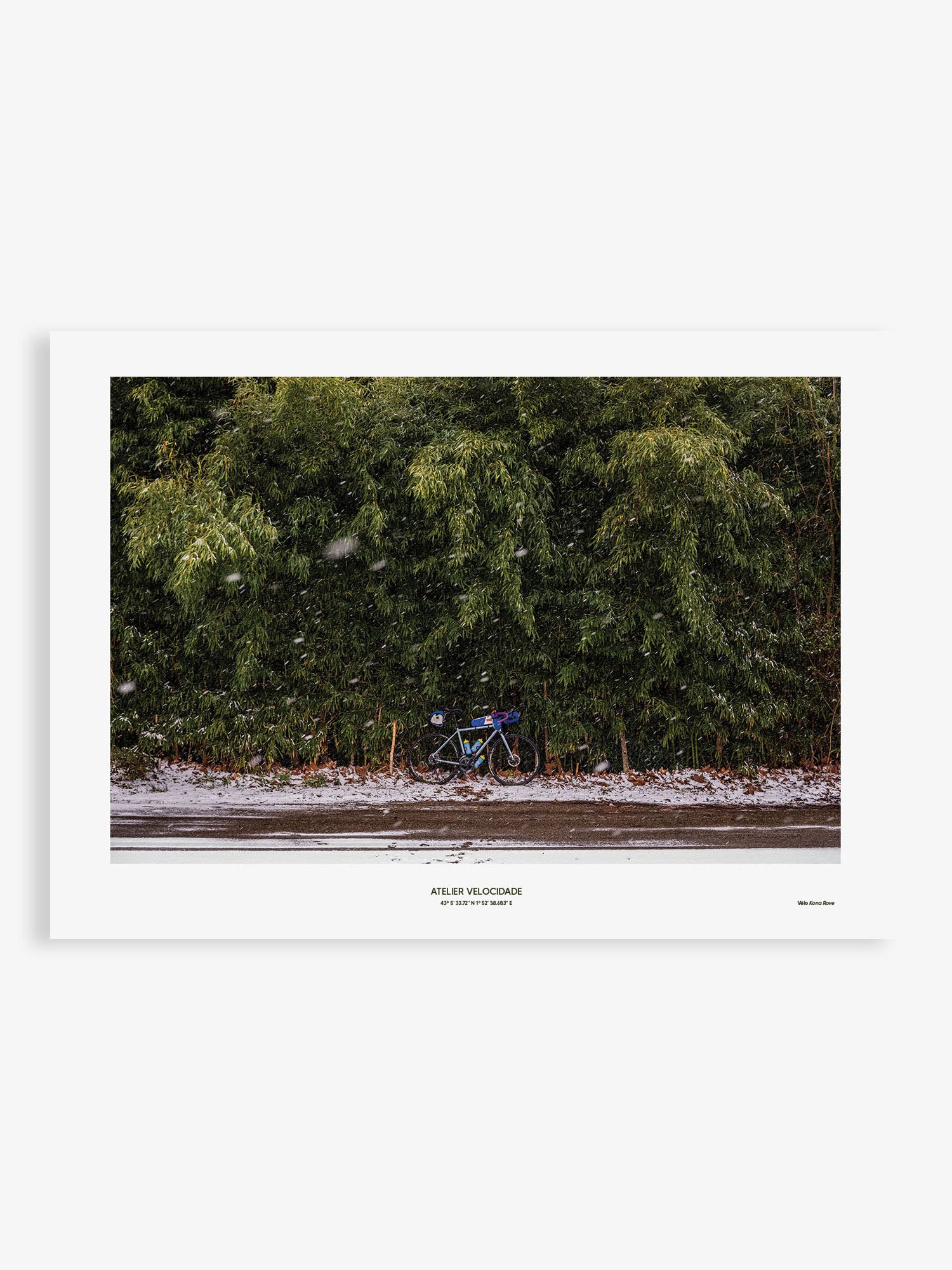 Affiche Papier Photo Bikepacking